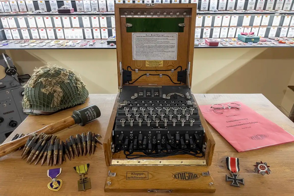 Réplica de la máquina Enigma I