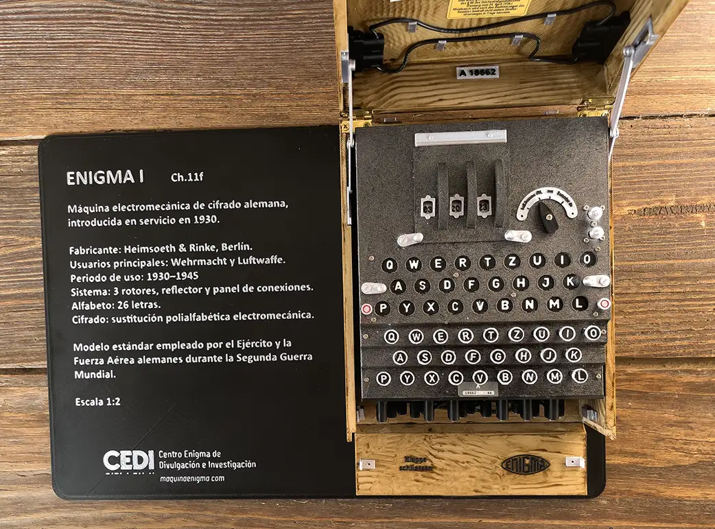 Enigma I · Escala 1:2